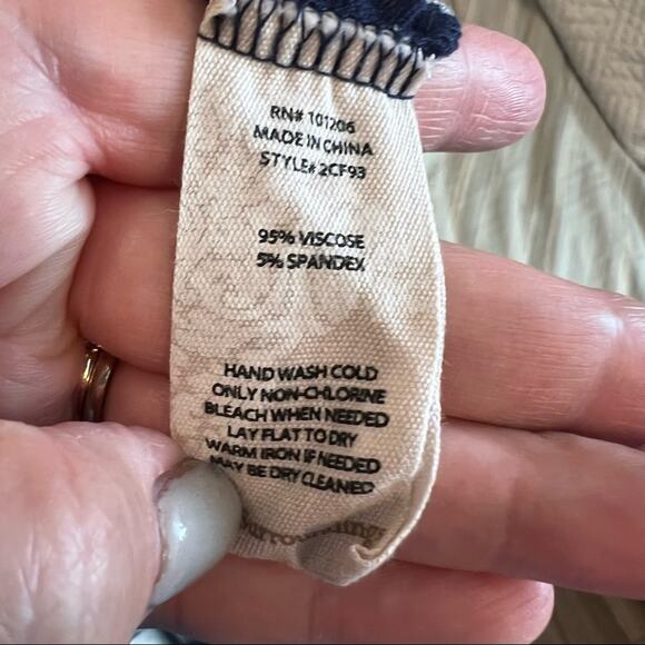 Soft Surroundings Adrift Striped T Shirt Dress size XS - Picture 7 of 10